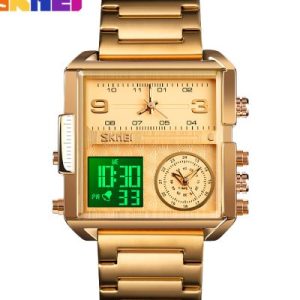 SKMEI 1584 Men’s Digital Watch Gold