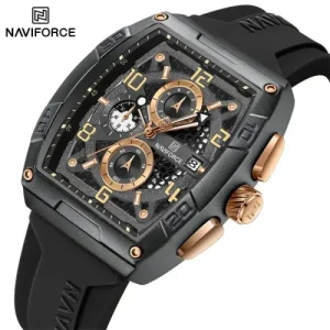 Naviforce 8052 Black Rose Chronograph Men’s Watch