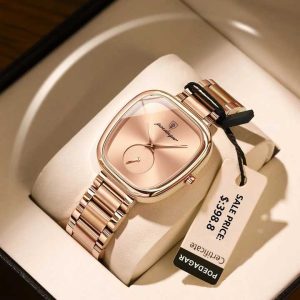 POEDAGAR 783 Waterproof Luminous Hands Female Watch Luxury Rose Gold