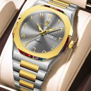 Poedagar 830 Arabic Dial Quartz Men’s Watch